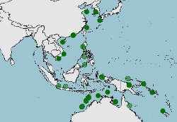 Hábitat y distribución de Chrysiptera hemicyanea