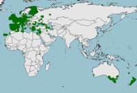 Hábitat, distribucion de chloris chloris