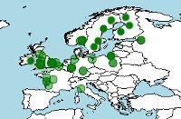 hábitat, conservación. distribución de la lamprea de río, lampetra fluviatilis