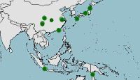 Distribución de mauremys reevesii (chinemys-reevesii)