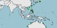 Distribución de Ateleopus japonicus