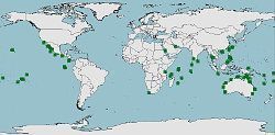 Distribución de Chanos chanos