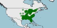 Distribución de Amia calva