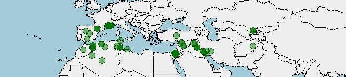 Distribución de ganga ibérica, Pterocles alchata