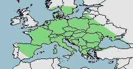 Distribución de Coronella austriaca